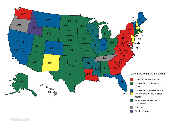 a map of the united states