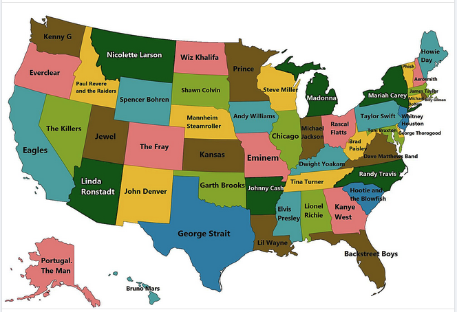 a map of the united states