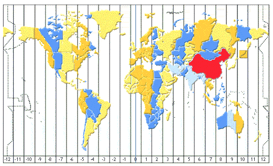 a map of the world