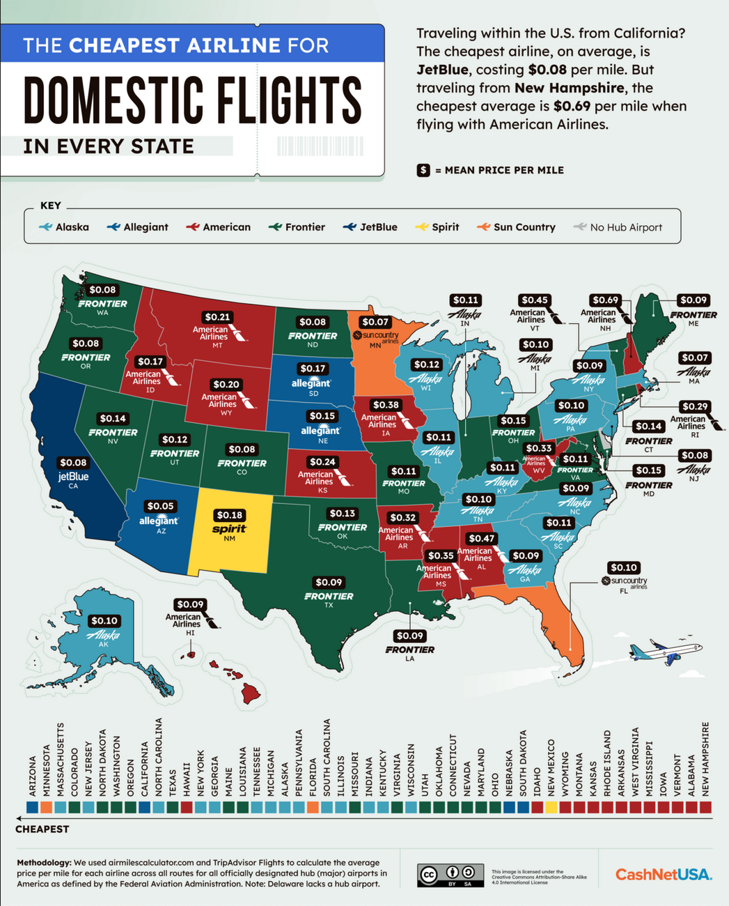 a map of the united states