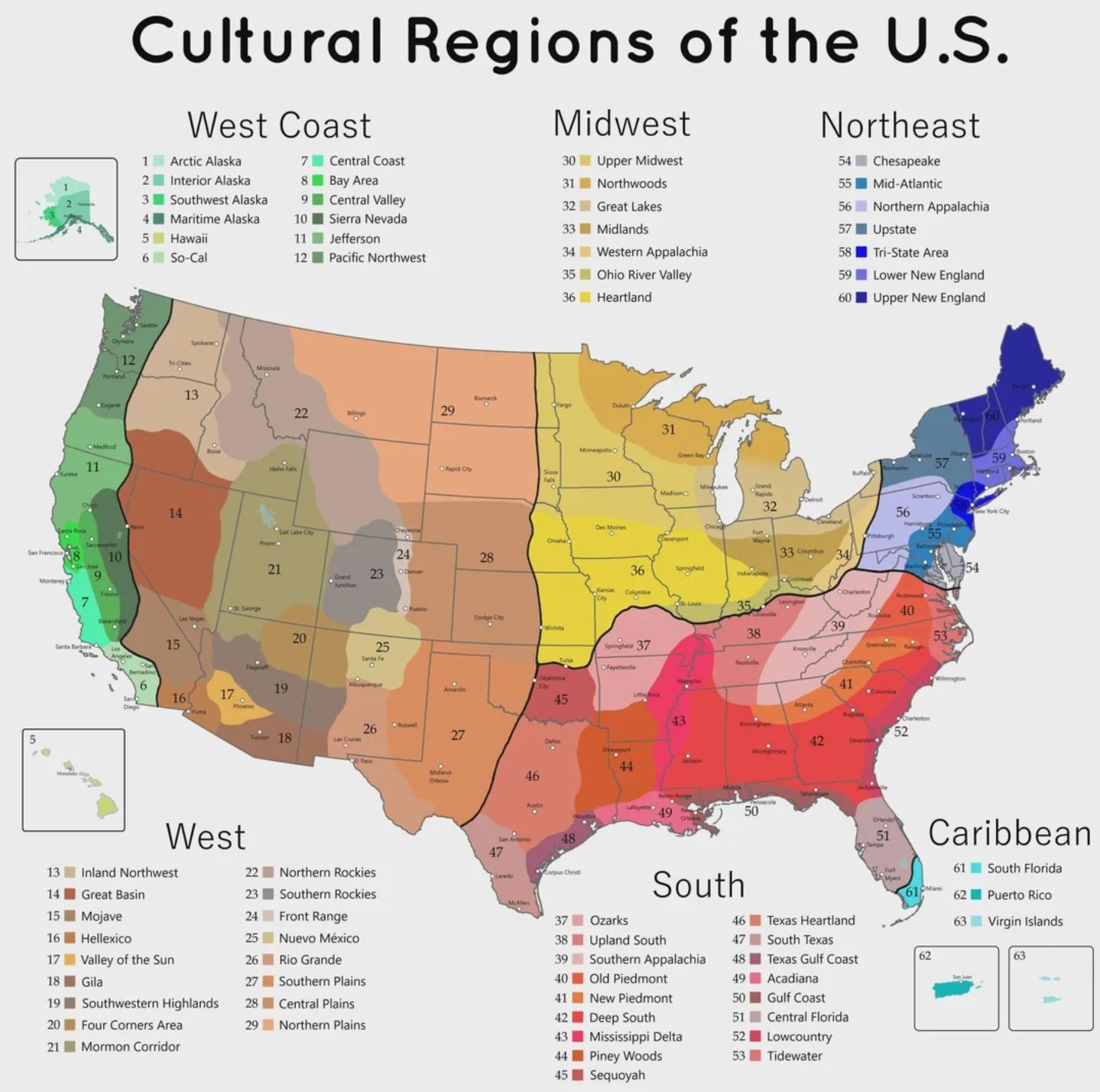 a map of the united states