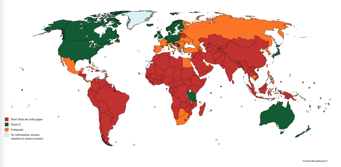 a map of the world