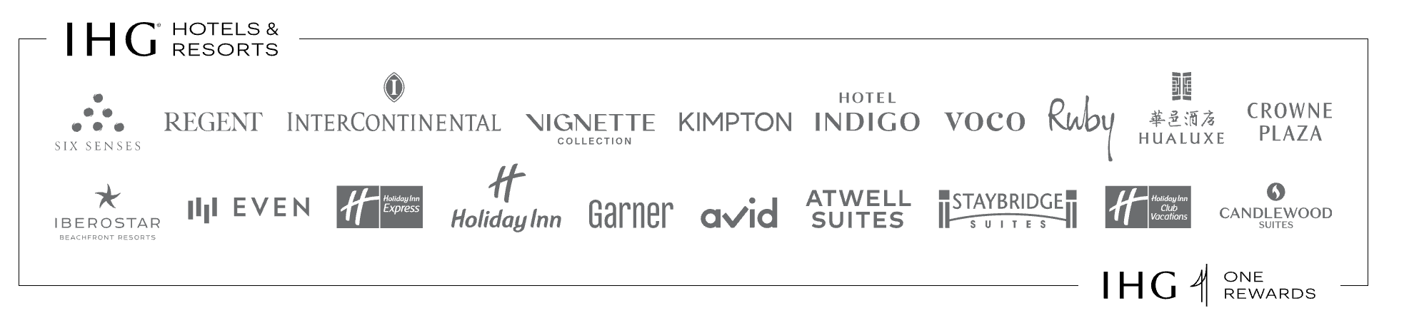 a group of logos on a white background