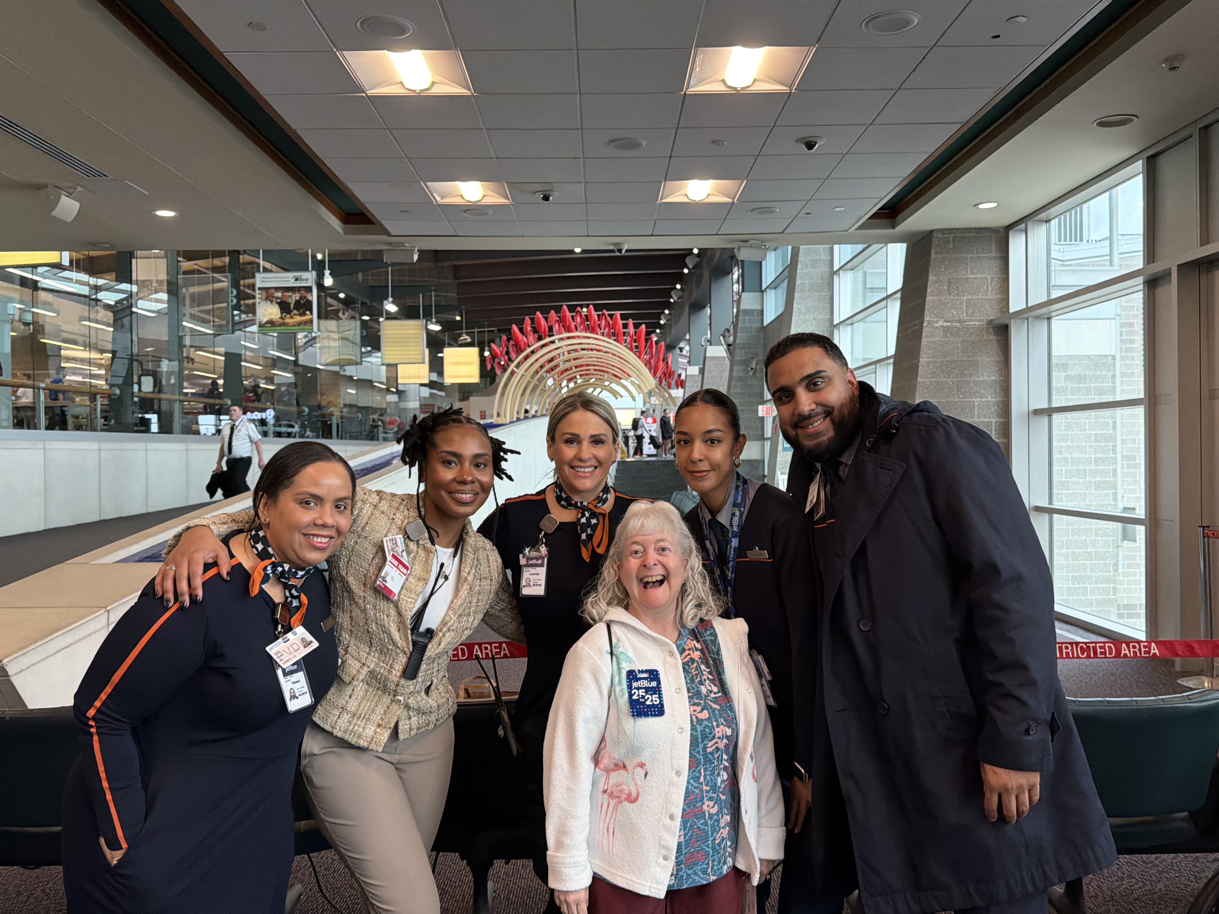 a group of people posing for a photo