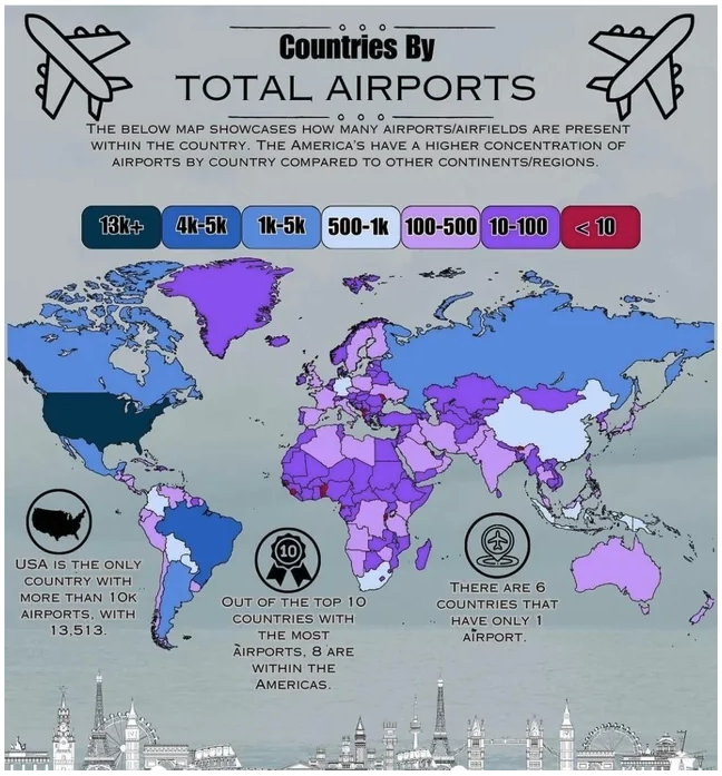 a poster of a map of the world