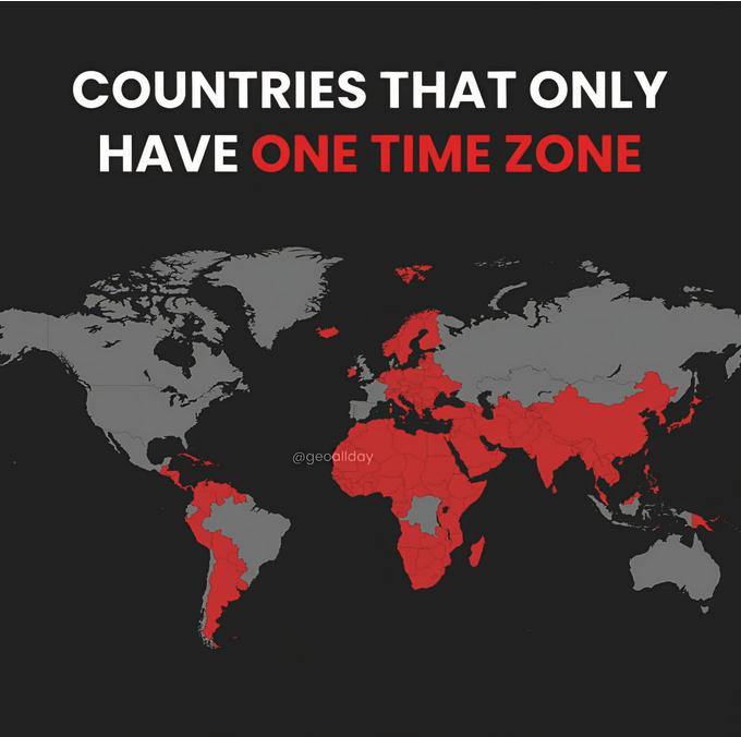 a map of the world with red countries/regions