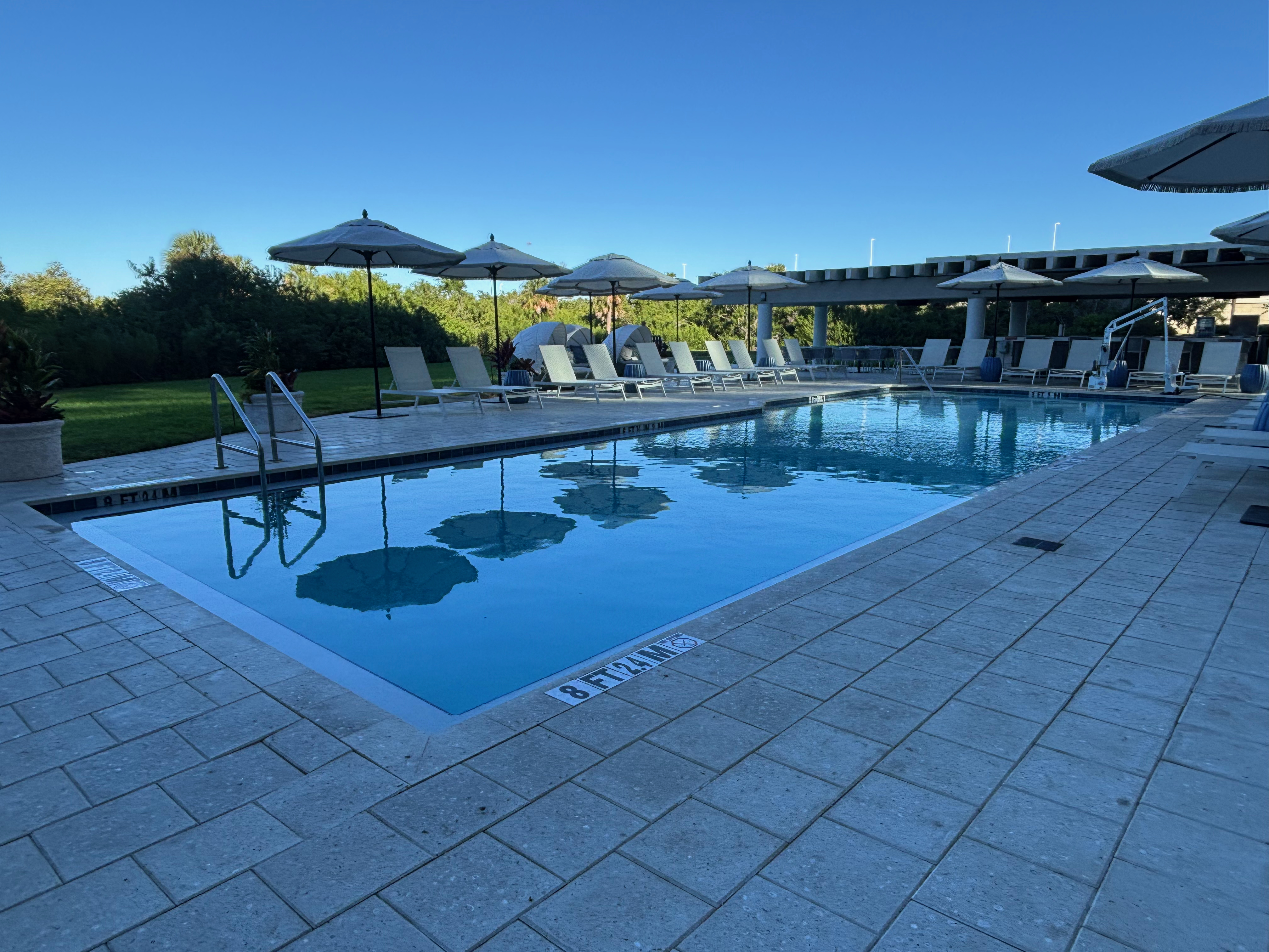 Main pool at the Grand Hyatt Tampa Bay