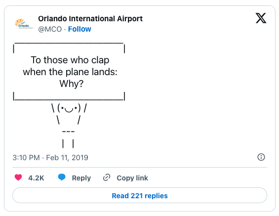 a screenshot of a social media post