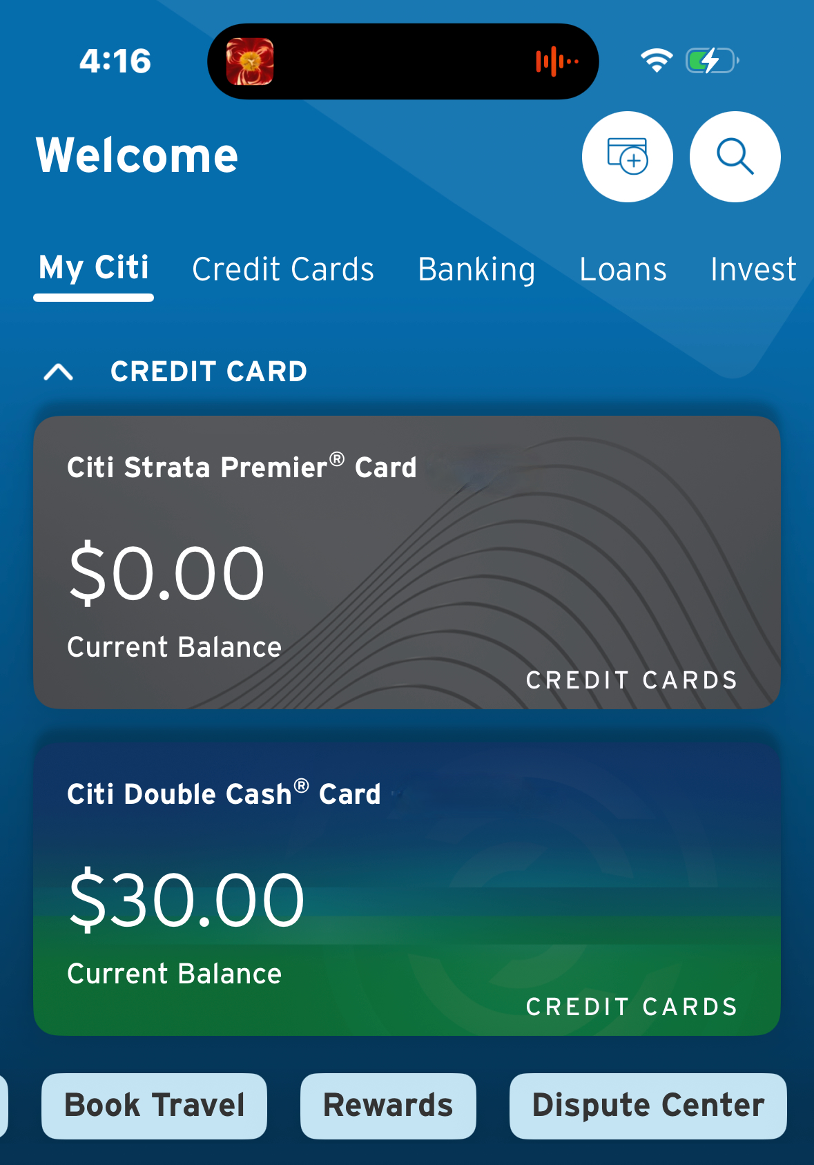 a screenshot of a credit card