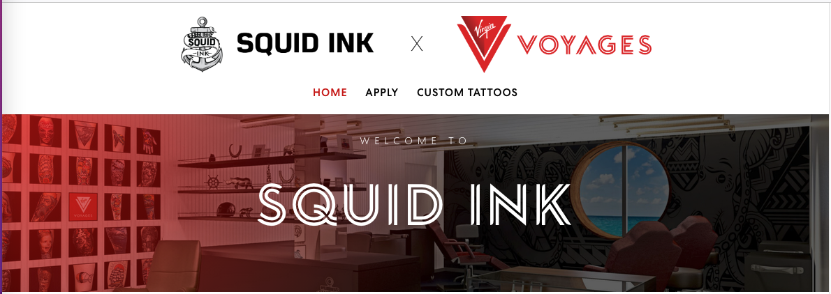 a screenshot of a website