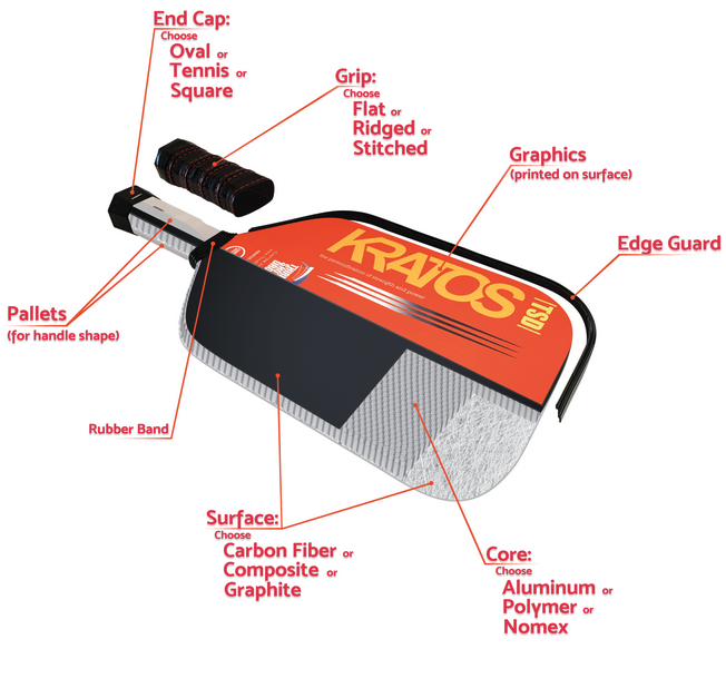 a paddle with text on it